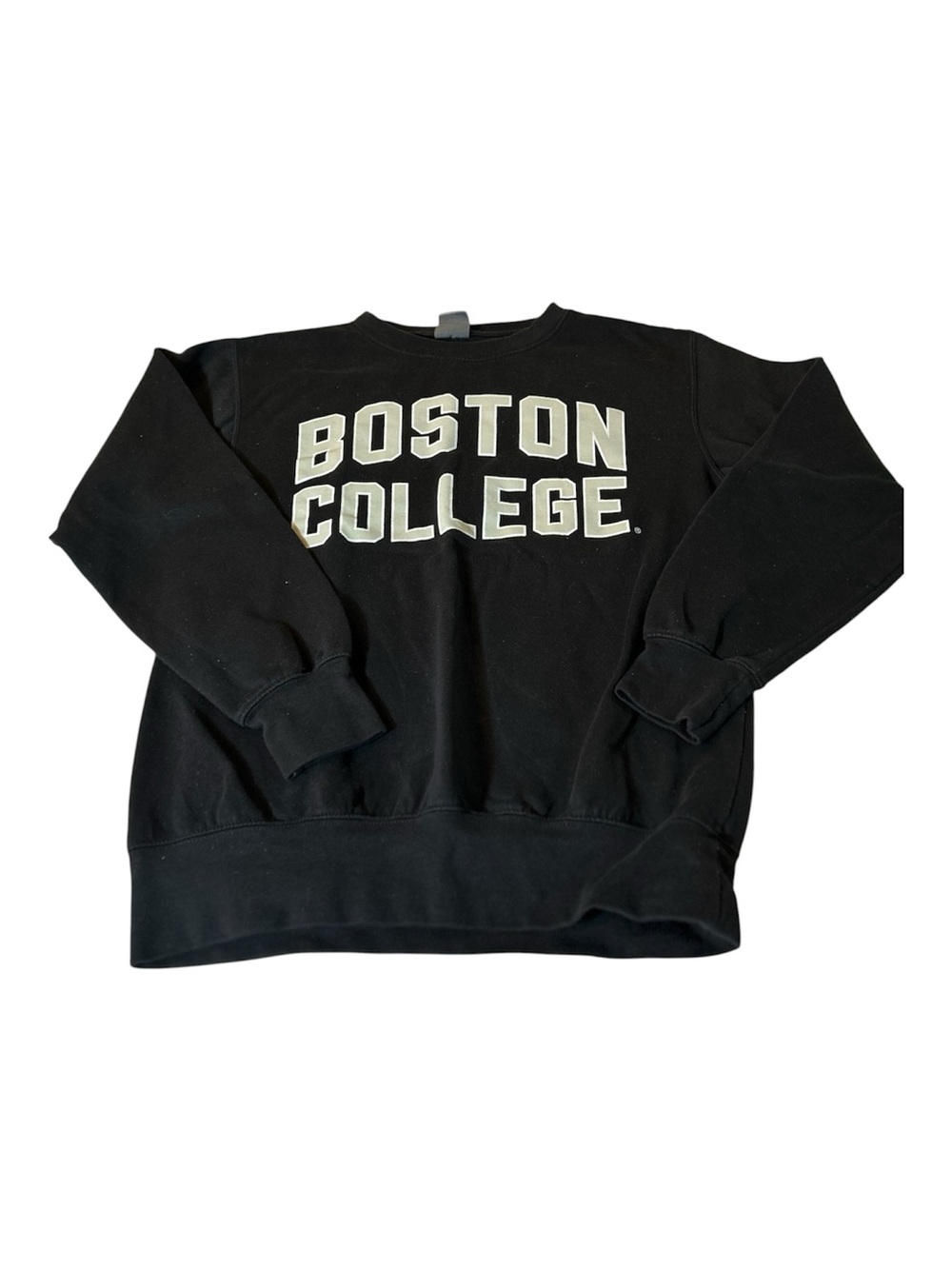 MV Sport Boston College Black Crewneck Sweatshirt
